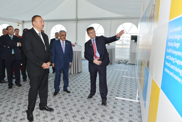 Prezident İlham Əliyev: Azərbaycanın neft-qaz sektoru inkişafdadır, amma gələcəkdə bir neçə platforma tikilməlidir (FOTO)
