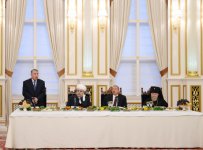 Prezident İlham Əliyev: Azərbaycanın ən böyük sərvətlərindən biri də ölkədə bütün xalqların, bütün dinlərin nümayəndələrinin bir ailə kimi yaşamasıdır (FOTO)