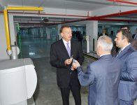 Prezident İlham Əliyev Bakıda yeraltı avtomobil dayanacağının açılışında iştirak edib (FOTO)