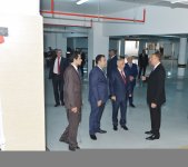 Prezident İlham Əliyev Bakıda yeraltı avtomobil dayanacağının açılışında iştirak edib (FOTO)