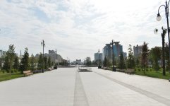 Prezident İlham Əliyev Bakıda yeraltı avtomobil dayanacağının açılışında iştirak edib (FOTO)