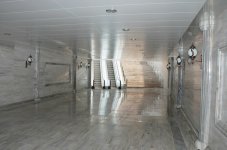 İlham Əliyev Zığ dairəsi - Heydər Əliyev Beynəlxalq Aeroportu avtomagistralının 13-cü km-liyindən Qala qəsəbəsinə gedən yolun açılışında iştirak edib (FOTO)