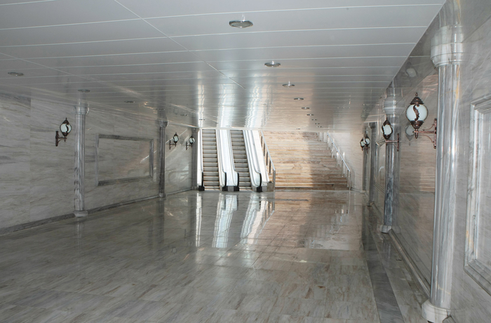 İlham Əliyev Zığ dairəsi - Heydər Əliyev Beynəlxalq Aeroportu avtomagistralının 13-cü km-liyindən Qala qəsəbəsinə gedən yolun açılışında iştirak edib (FOTO)