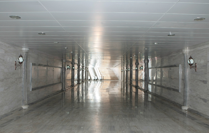 İlham Əliyev Zığ dairəsi - Heydər Əliyev Beynəlxalq Aeroportu avtomagistralının 13-cü km-liyindən Qala qəsəbəsinə gedən yolun açılışında iştirak edib (FOTO)