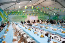 Moskvada Heydər Əliyev Fondunun vitse-prezidenti Leyla Əliyevanın adından iftar süfrəsi açılıb (FOTO)