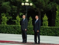 İtaliya Nazirlər Şurasının Prezidenti Enriko Lettanın rəsmi qarşılanma mərasimi olub (FOTO)