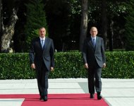 İtaliya Nazirlər Şurasının Prezidenti Enriko Lettanın rəsmi qarşılanma mərasimi olub (FOTO)