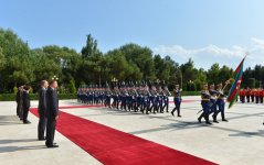 İtaliya Nazirlər Şurasının Prezidenti Enriko Lettanın rəsmi qarşılanma mərasimi olub (FOTO)