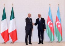 İtaliya Nazirlər Şurasının Prezidenti Enriko Lettanın rəsmi qarşılanma mərasimi olub (FOTO)