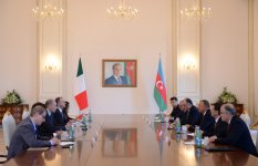 Prezident İlham Əliyev: Azərbaycan və İtaliya siyasi, iqtisadi, enerji sahələrində uğurla irəliləyirlər