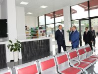 İlham Əliyev İsmayıllıda avtovağzalın açılışında iştirak edib (FOTO)