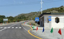 Azərbaycan Prezidenti İsmayıllıda avtomobil yolunun açılışında iştirak edib (FOTO)