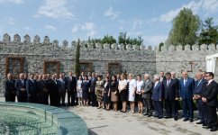 İlham Əliyev İsmayıllı şəhərinə içməli suyun verilməsi mərasimində iştirak edib (FOTO)