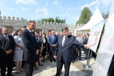 İlham Əliyev İsmayıllı şəhərinə içməli suyun verilməsi mərasimində iştirak edib (FOTO)