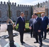 İlham Əliyev İsmayıllı şəhərinə içməli suyun verilməsi mərasimində iştirak edib (FOTO)