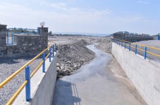 İlham Əliyev İsmayıllıda Su Elektrik Stansiyasının açılışında iştirak edib (FOTO)