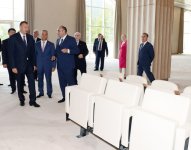 Prezident Qəbələdə Heydər Əliyev Konqres Mərkəzinin açılışında iştirak edib (FOTO)