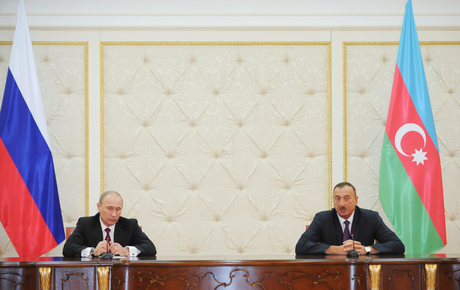 Prezident İlham Əliyev: Rusiya ATƏT-in Minsk qrupunun həmsədri kimi Dağlıq Qarabağ münaqişəsinin tənzimlənməsində mühüm rol oynayır (FOTO)