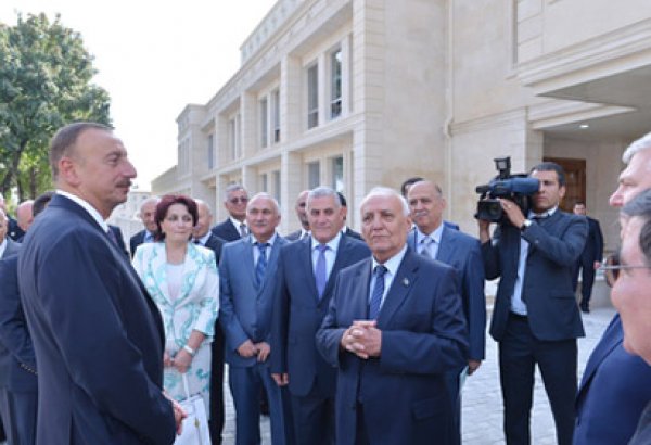 Prezident İlham Əliyev: Azərbaycanın çox zəngin mədəniyyəti vardır (FOTO)
