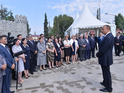Prezident İlham Əliyev: Tarixdə Azərbaycan heç vaxt bu qədər güclü olmamışdır (FOTO)
