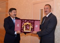 Azərbaycan, Türkiyə və Qırğızıstan prezidentləri Qəbələdə keçirilən konsertdə olublar (FOTO)