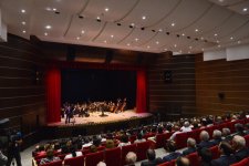 Azərbaycan, Türkiyə və Qırğızıstan prezidentləri Qəbələdə keçirilən konsertdə olublar (FOTO)