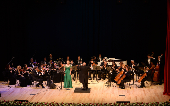Azərbaycan, Türkiyə və Qırğızıstan prezidentləri Qəbələdə keçirilən konsertdə olublar (FOTO)