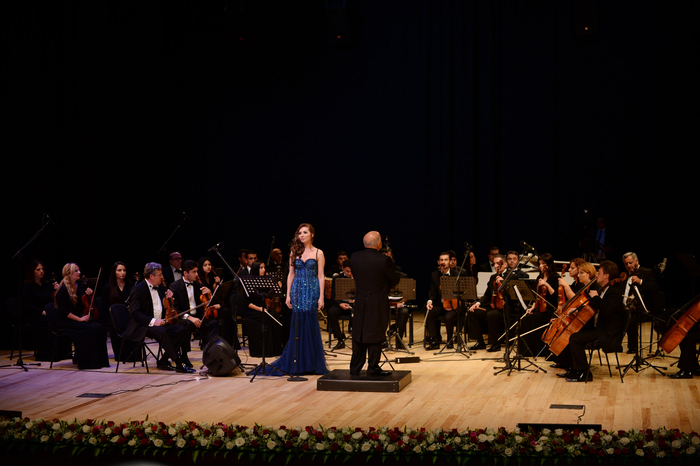 Azərbaycan, Türkiyə və Qırğızıstan prezidentləri Qəbələdə keçirilən konsertdə olublar (FOTO)