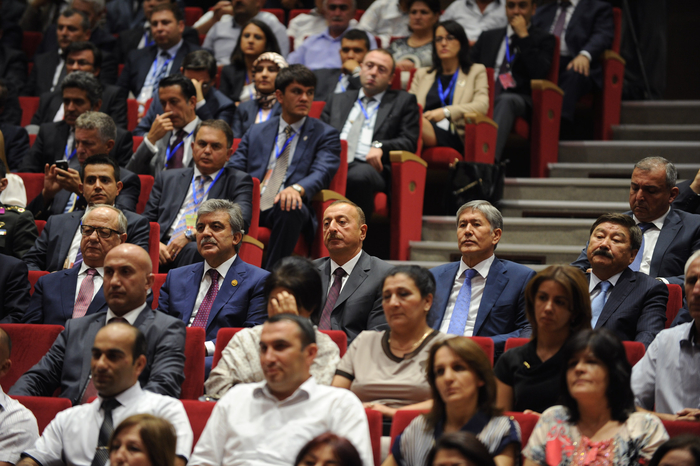 Azərbaycan, Türkiyə və Qırğızıstan prezidentləri Qəbələdə keçirilən konsertdə olublar (FOTO)