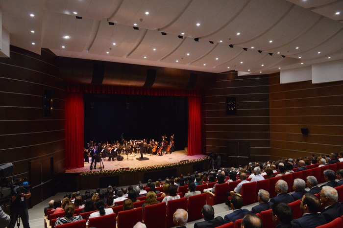 Azərbaycan, Türkiyə və Qırğızıstan prezidentləri Qəbələdə keçirilən konsertdə olublar (FOTO)