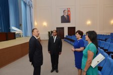 Azərbaycan Respublikasının Prezidenti Balakəndə Mədəniyyət Mərkəzinin açılışında iştirak edib (FOTO)