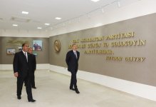 Yeni Azərbaycan Partiyası Balakən rayon təşkilatının yeni binasının açılışı olub (FOTO)