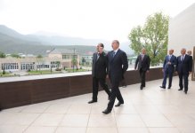 Yeni Azərbaycan Partiyası Balakən rayon təşkilatının yeni binasının açılışı olub (FOTO)