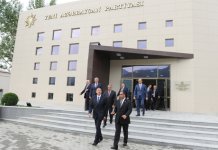 Yeni Azərbaycan Partiyası Balakən rayon təşkilatının yeni binasının açılışı olub (FOTO)