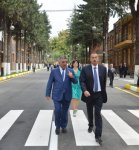 İlham Əliyev Zaqatala şəhərinin tarixi mərkəzinin yenidənqurma və bərpadan sonrakı vəziyyəti ilə tanış olub (FOTO)