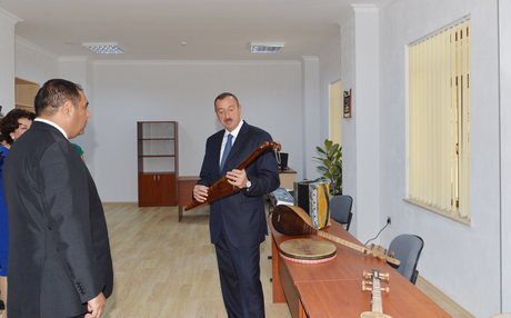 Azərbaycan Respublikasının Prezidenti Balakəndə Mədəniyyət Mərkəzinin açılışında iştirak edib (FOTO)
