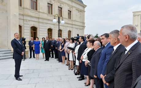 Azərbaycan Respublikasının Prezidenti Balakəndə Mədəniyyət Mərkəzinin açılışında iştirak edib (FOTO)