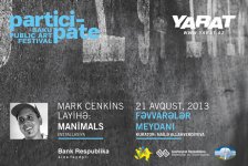 “YARAT” Müasir İncəsənət Məkanı amerikalı rəssam Mark Cenkinsin layihəsini təqdim edir
