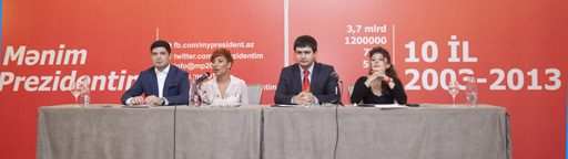 “Mənim Prezidentim” Gənclərin Təşəbbüs Qrupu yaradıldı (FOTO)