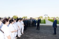 Ağcabədi Rayon Mərkəzi Xəstəxanası istifadəyə verilib (FOTO)
