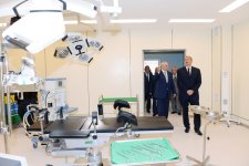 Ağcabədi Rayon Mərkəzi Xəstəxanası istifadəyə verilib (FOTO)