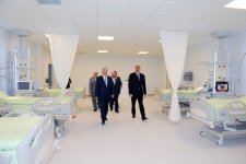 Ağcabədi Rayon Mərkəzi Xəstəxanası istifadəyə verilib (FOTO)