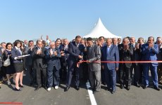 Prezident İlham Əliyev: Son illər ərzində Azərbaycanda onlarla, bəlkə də yüzdən çox körpü tikilib (FOTO)