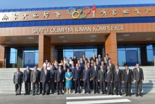 Prezident İlham Əliyev Saatlı Olimpiya İdman Kompleksinin açılışında iştirak edib (FOTO)