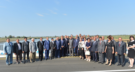 Prezident İlham Əliyev: Son illər ərzində Azərbaycanda onlarla, bəlkə də yüzdən çox körpü tikilib (FOTO)