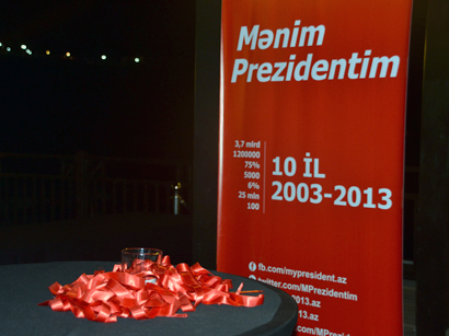 “Mənim Prezidentim” Gənclər Təşəbbüs Qrupunun iştirakı ilə konsert keçirilib (FOTO)