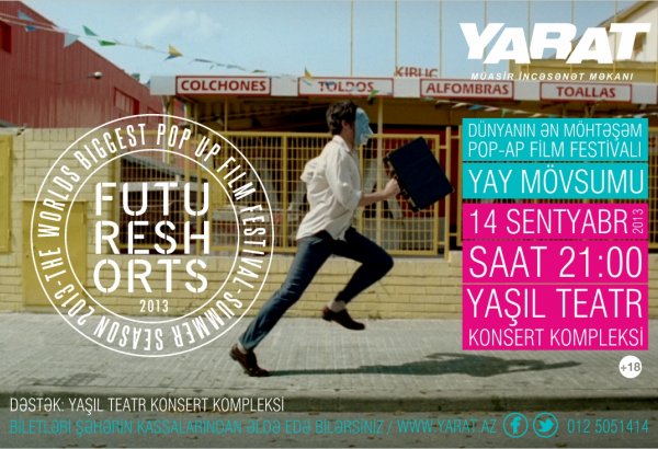 Bakıda "Future Shorts" qısametrajlı filmlər festivalının yay mövsümü keçiriləcək