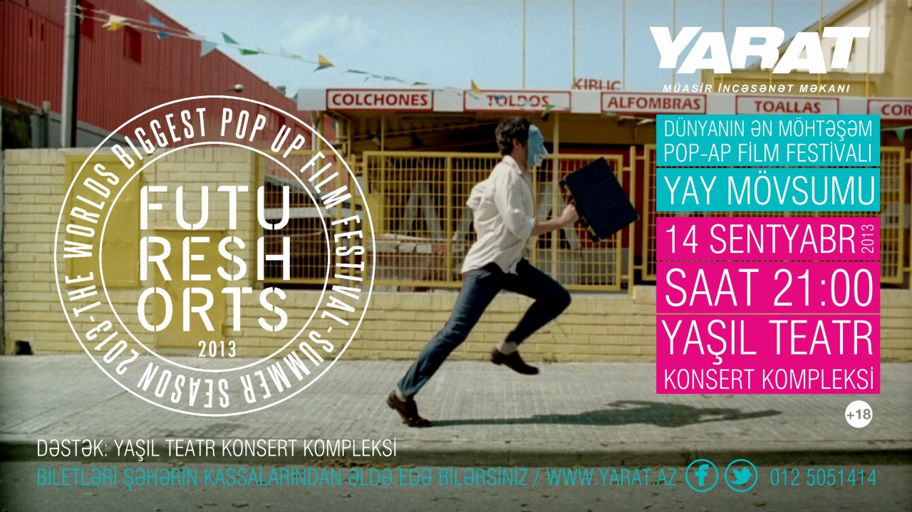 Bakıda "Future Shorts" qısametrajlı filmlər festivalının yay mövsümü keçiriləcək