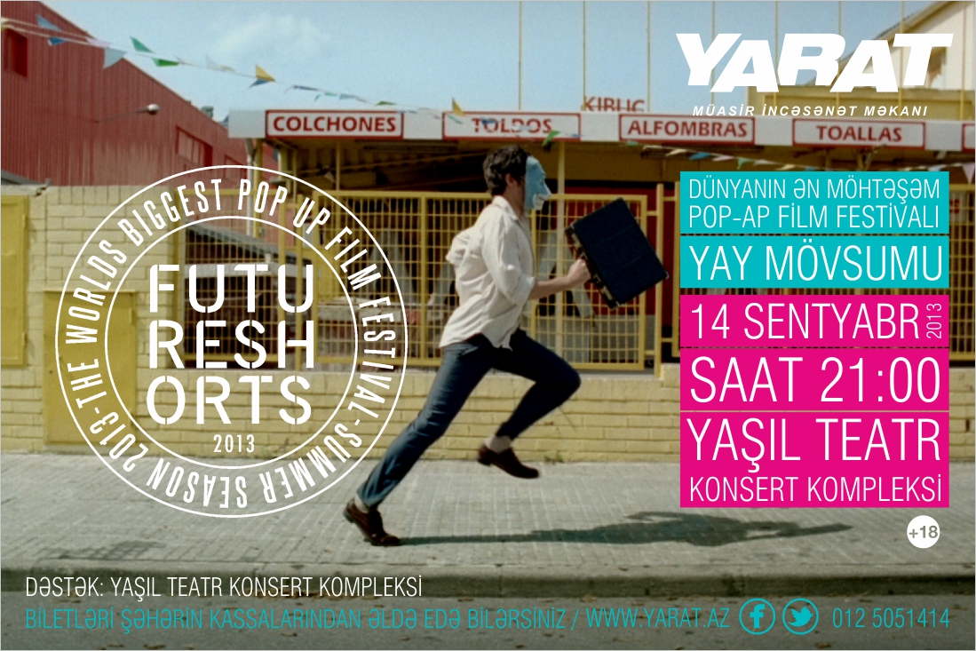 Bakıda "Future Shorts" qısametrajlı filmlər festivalının yay mövsümü keçiriləcək