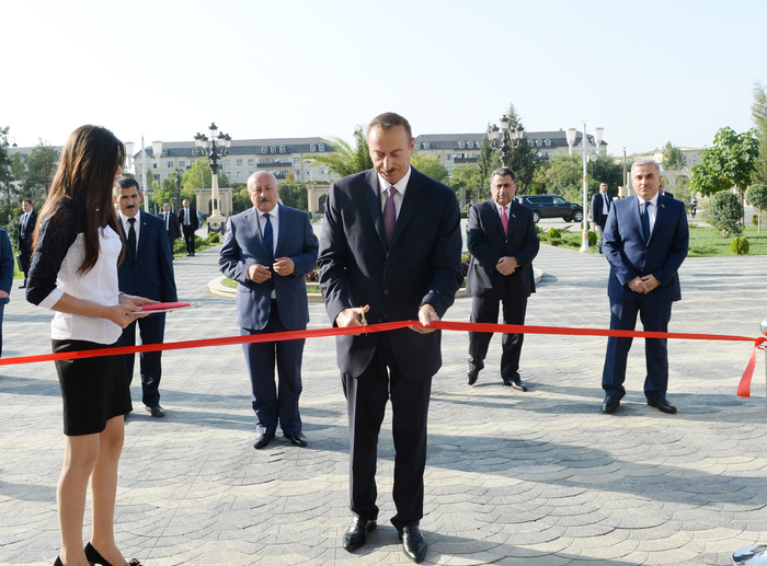 Yeni Azərbaycan Partiyası Masallı rayon təşkilatının inzibati binası istifadəyə verilib (FOTO)